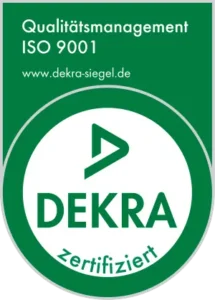 DEKRA ISO9001 Siegel