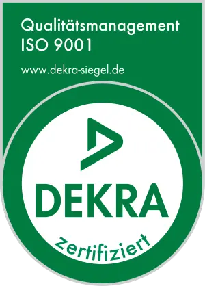 DEKRA ISO9001 Siegel