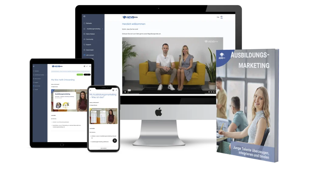 Mockup Ausbildungsmarketing
